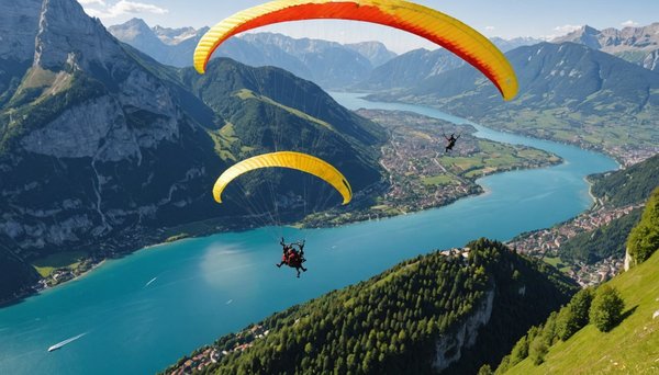 Top 5 raisons de faire du parapente à annecy pour des sensations fortes
